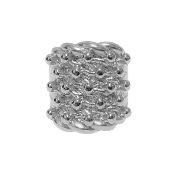 Sterling Silver Keeper Ring