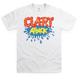 Clart Attack Tee (Black & White)