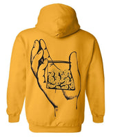 Bag Of Treats Gold Hoodie
